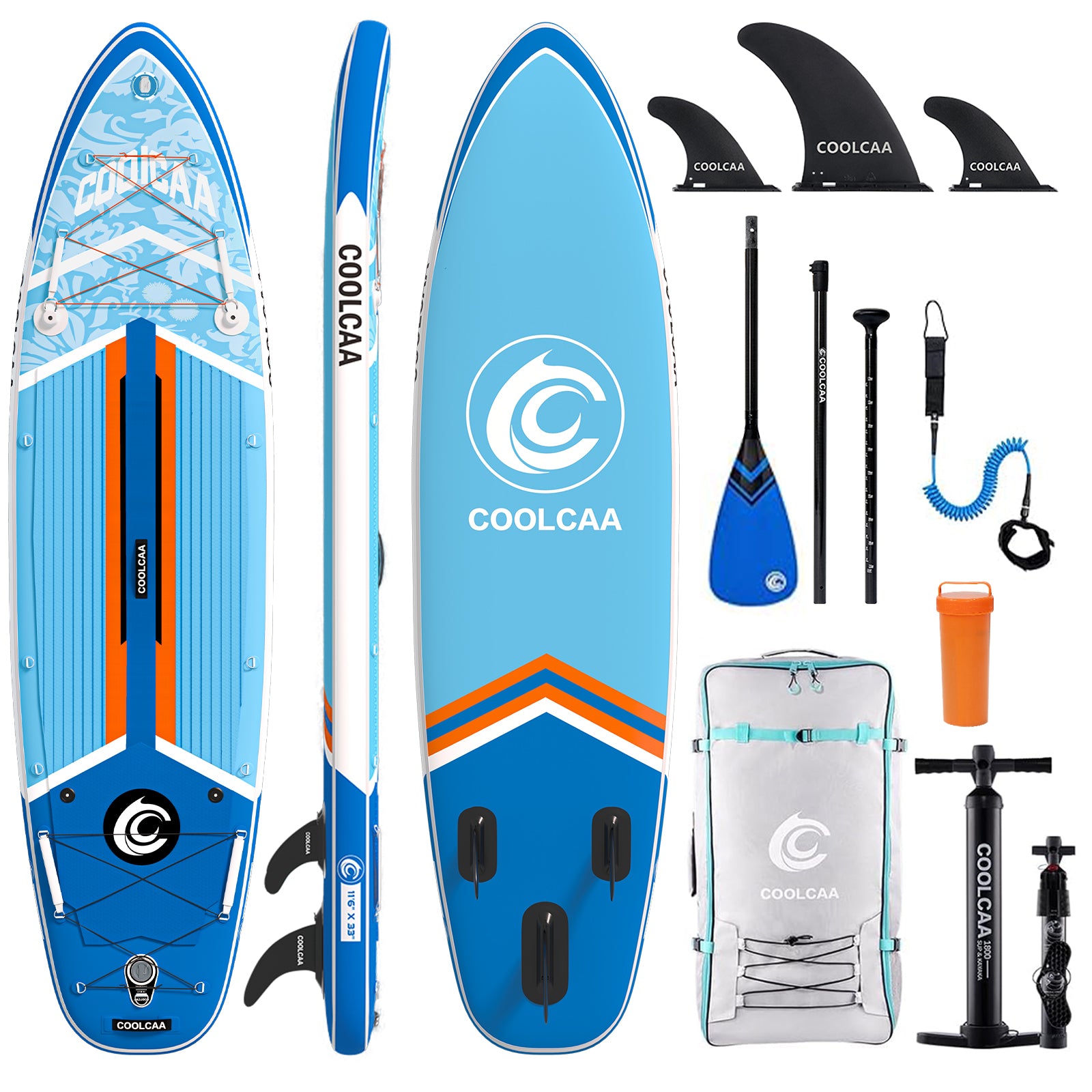 10’6/11’6 Bandolan Inflatable Paddle Board Package