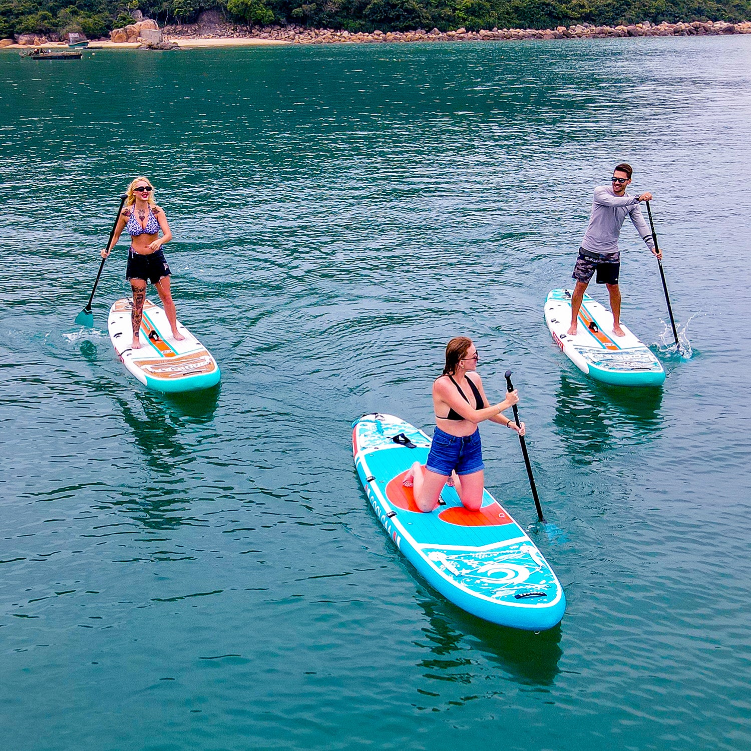 paddle boards for outdoor entertaining