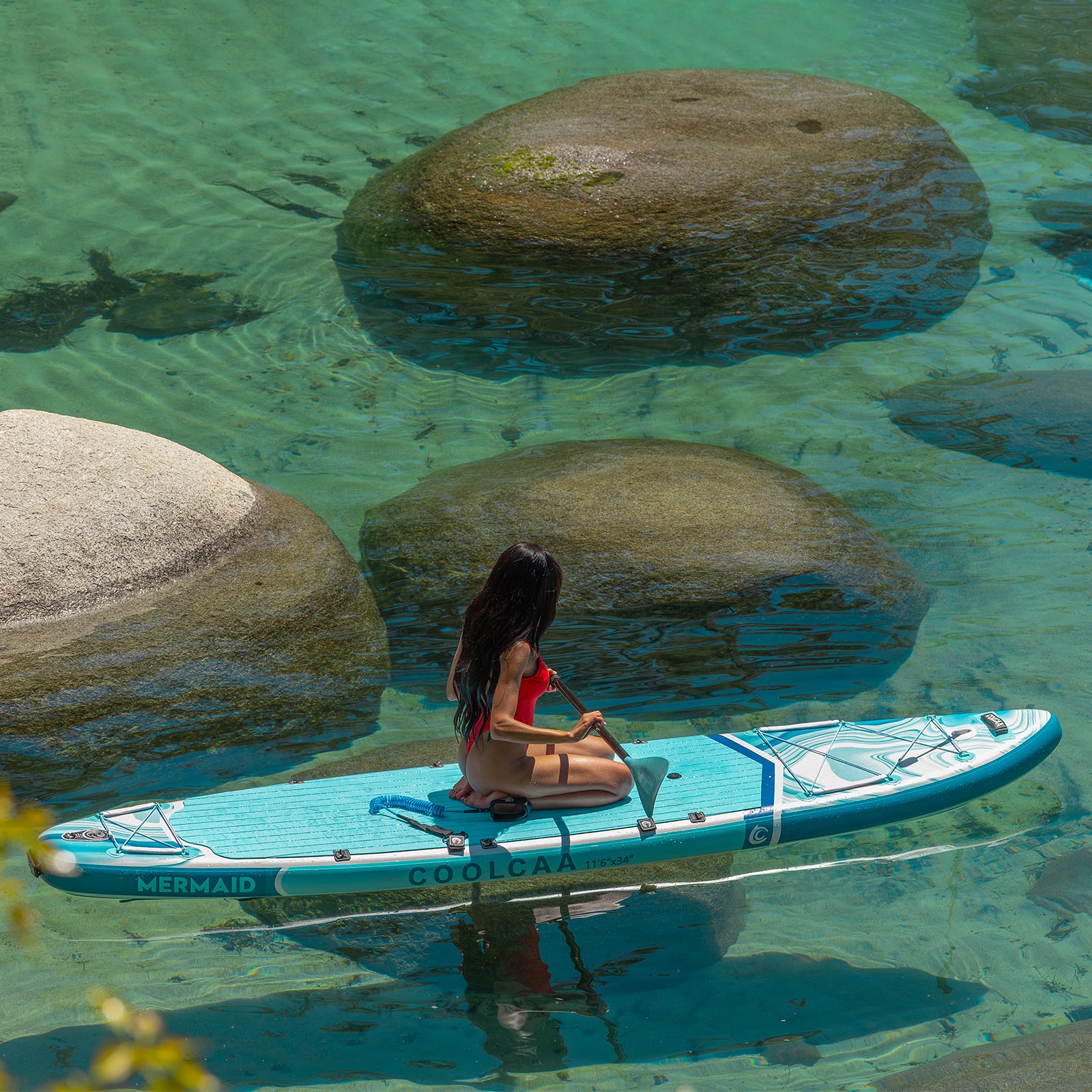 11'6" Ocean Stream Inflatable Paddle Board Package, 2026 Edition
