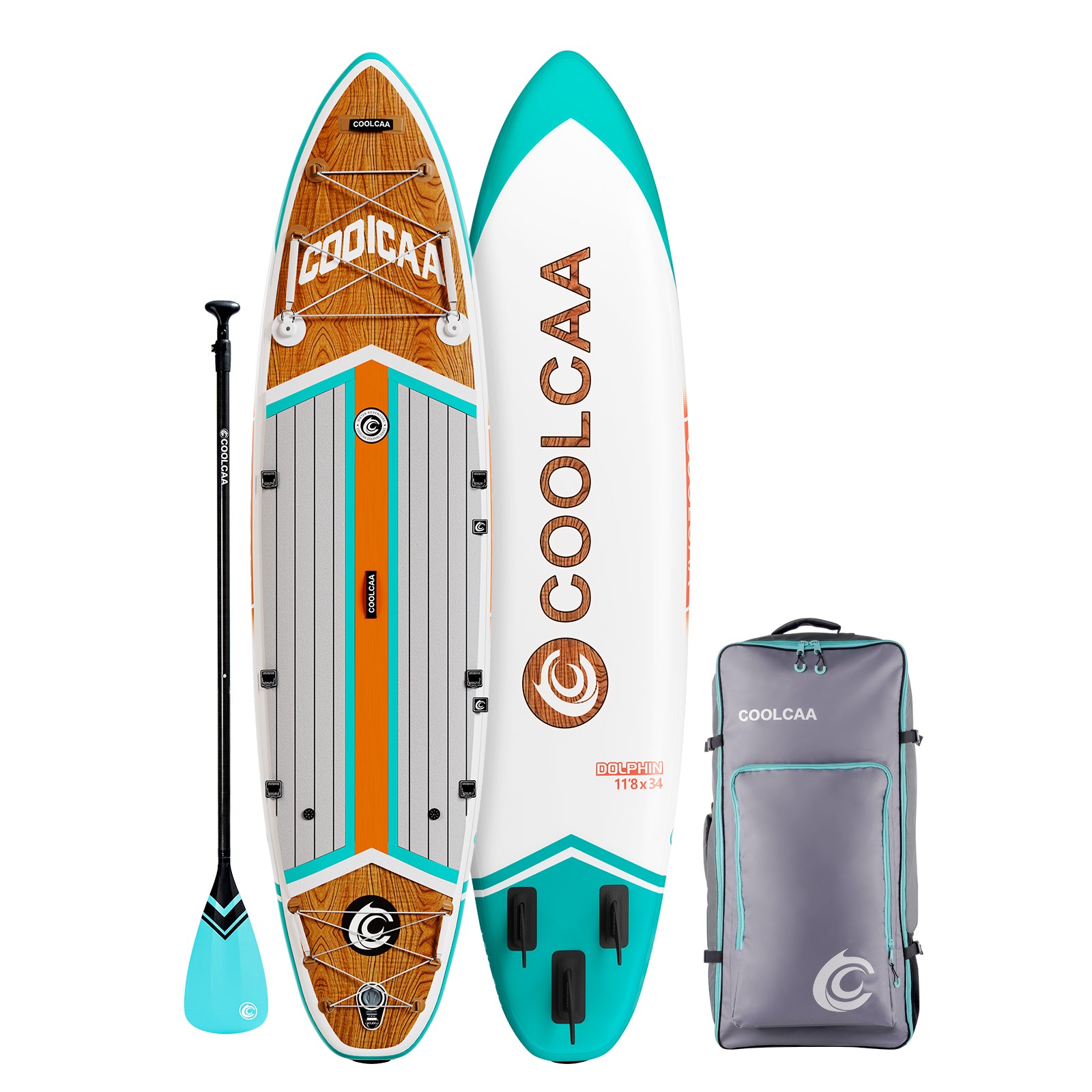 11’8 Maple Marlin Inflatable Paddle Board Package(With carbon propeller)