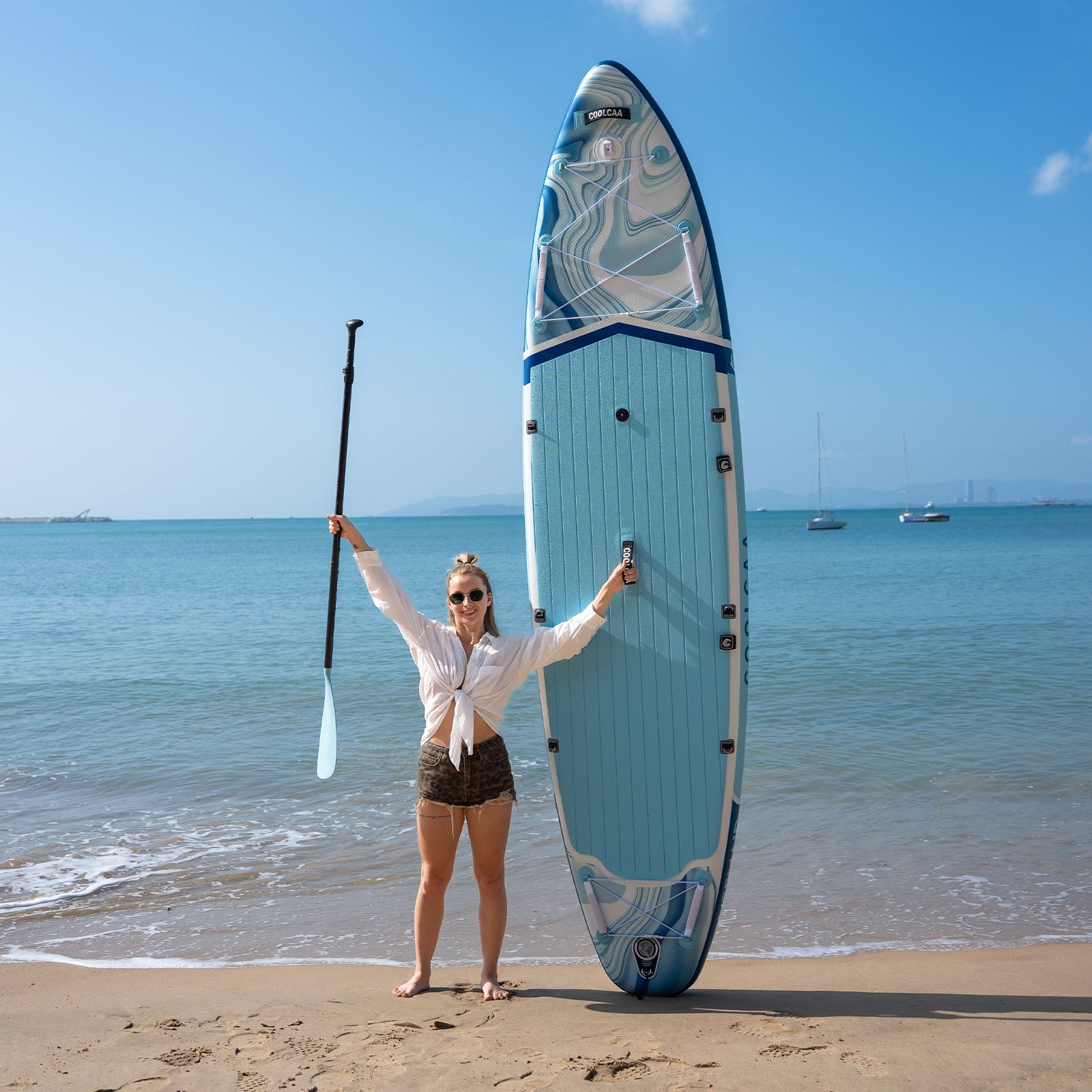11'6" Ocean Stream Inflatable Paddle Board Package, 2026 Edition