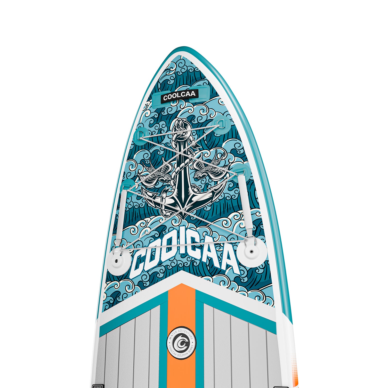 head of the paddle board design with low water drag