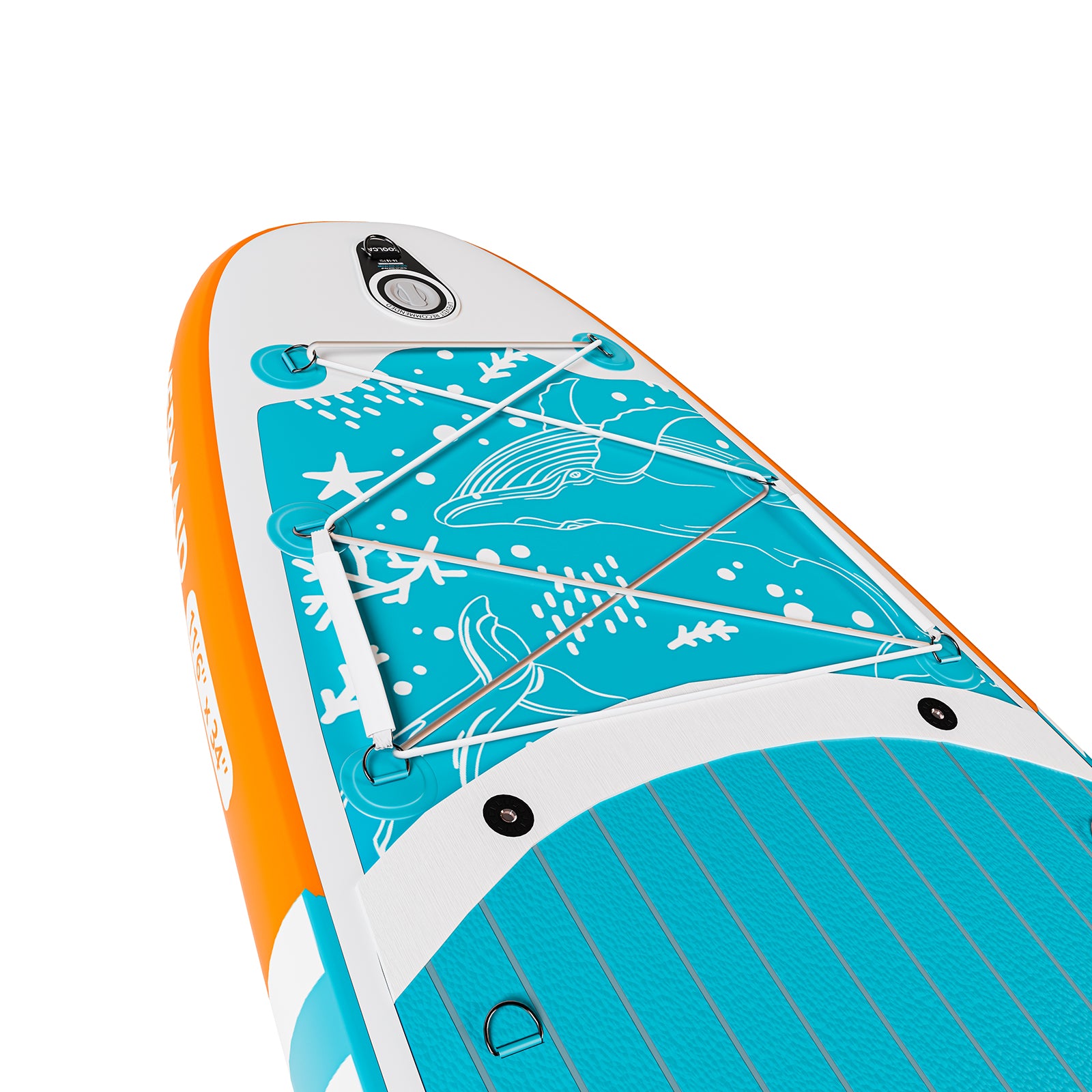 easy to control maneuverable head of the paddle board