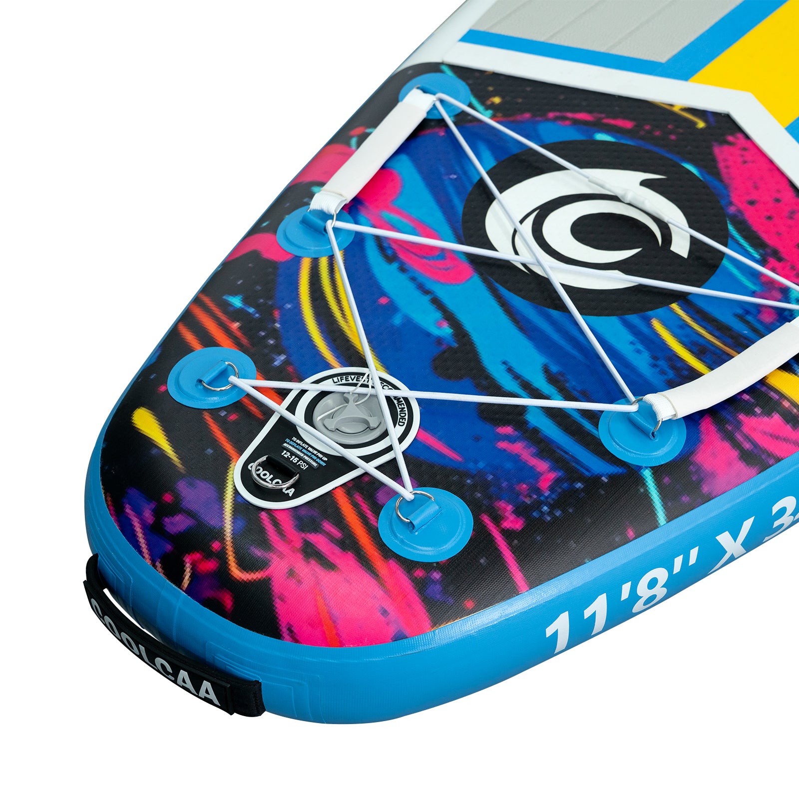 11'8" Cosmic Splash Inflatable Paddle Board Package, 2026 Edition