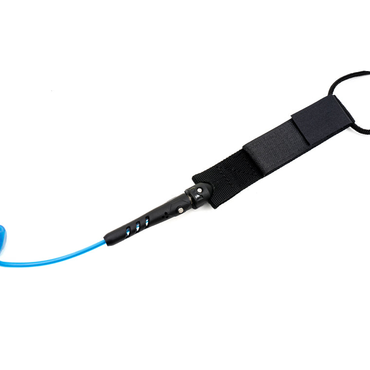 OOLCAA 10' Coiled Ankle Strap blue version
