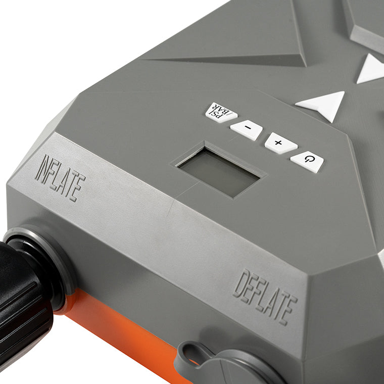 Efficient and Durable 12V Electric ISUP Paddle Pump in Use