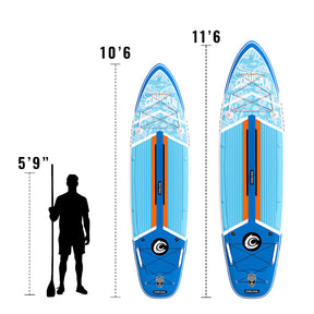 Stand up paddle board with super large size