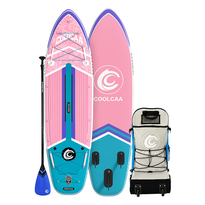 Coolcaa 10’ Hubble Island Inflatable Paddle Board Package