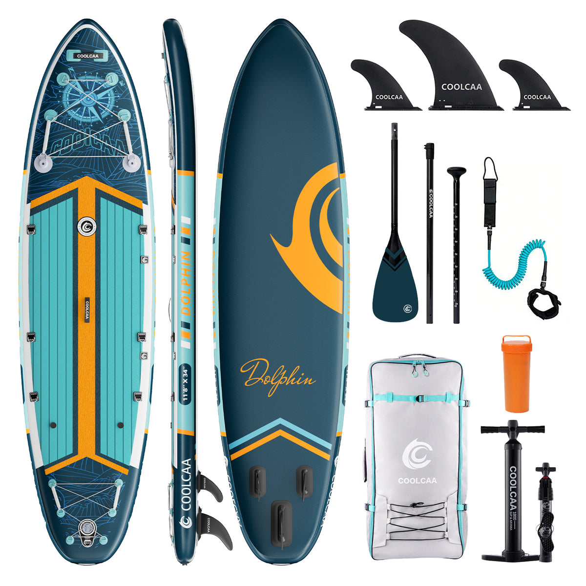 11'8" Trail Blazer Inflatable Paddle Board Package, 2026 Edition