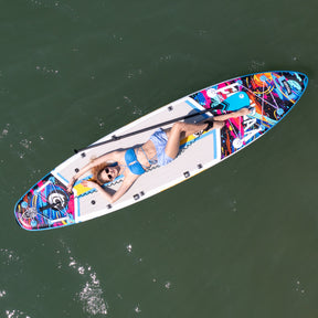 11’8 Cosmic Splash Inflatable Paddle Board Package(2026 New Styles) Shipping at the end of March
