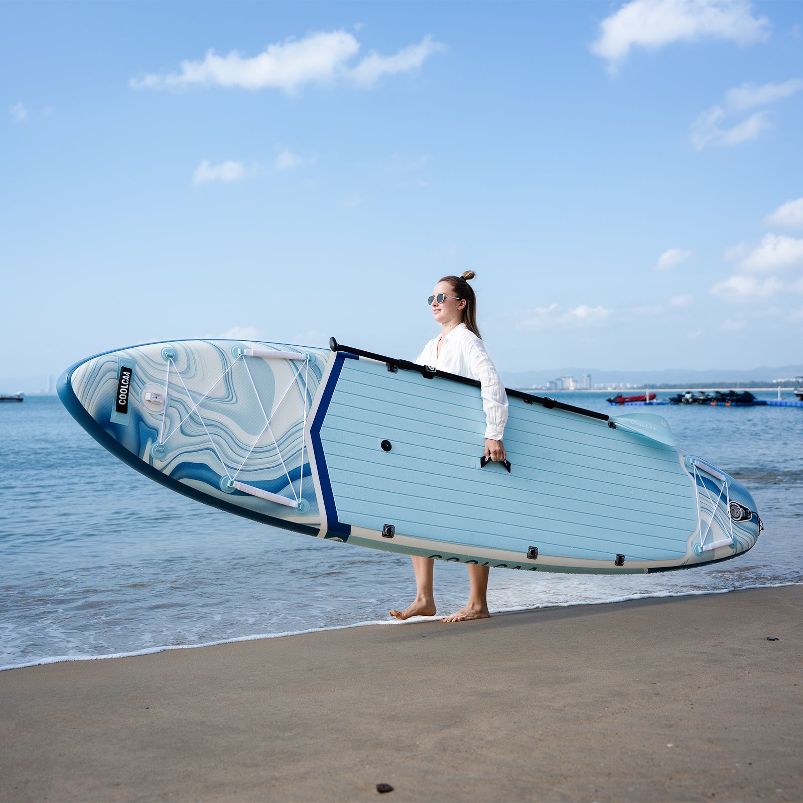 11'6" Ocean Stream Inflatable Paddle Board Package, 2026 Edition