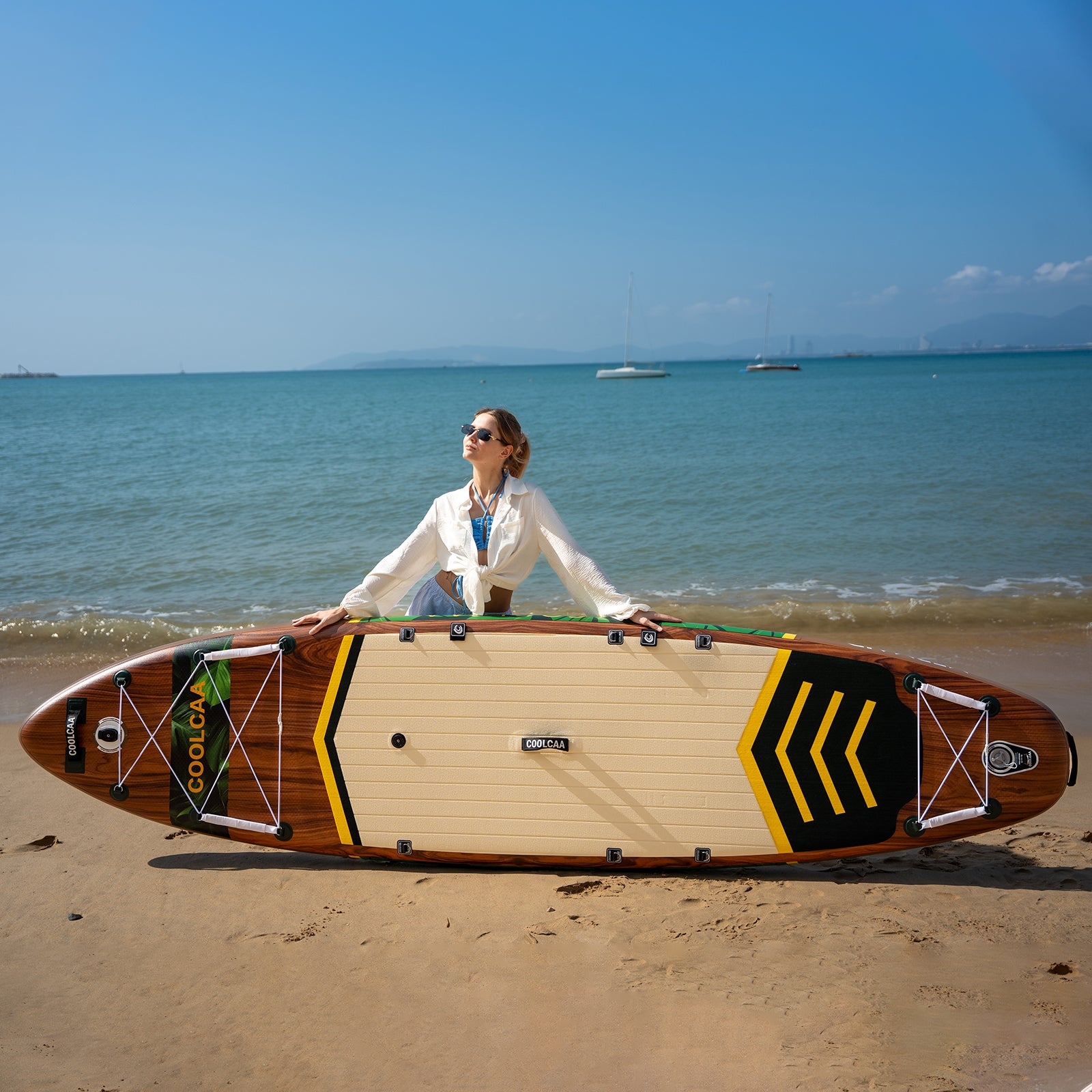 11'6" Jungle Echo Inflatable Paddle Board Package, 2026 Edition