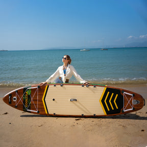 11'6" Jungle Echo Inflatable Paddle Board Package, 2026 Edition