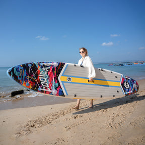 11’8 Cosmic Splash Inflatable Paddle Board Package(2026 New Styles) Shipping at the end of March