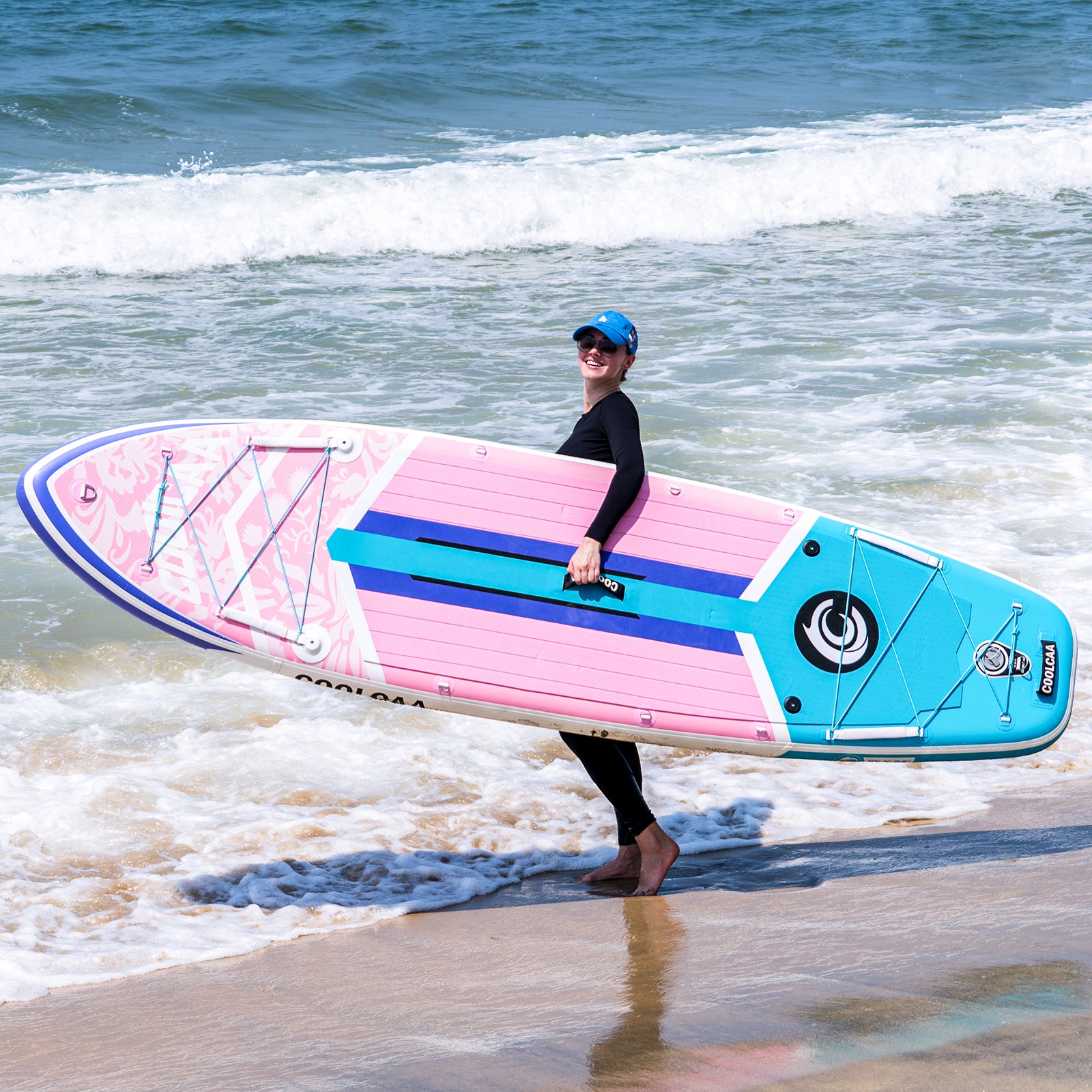 play paddle boards at beaches