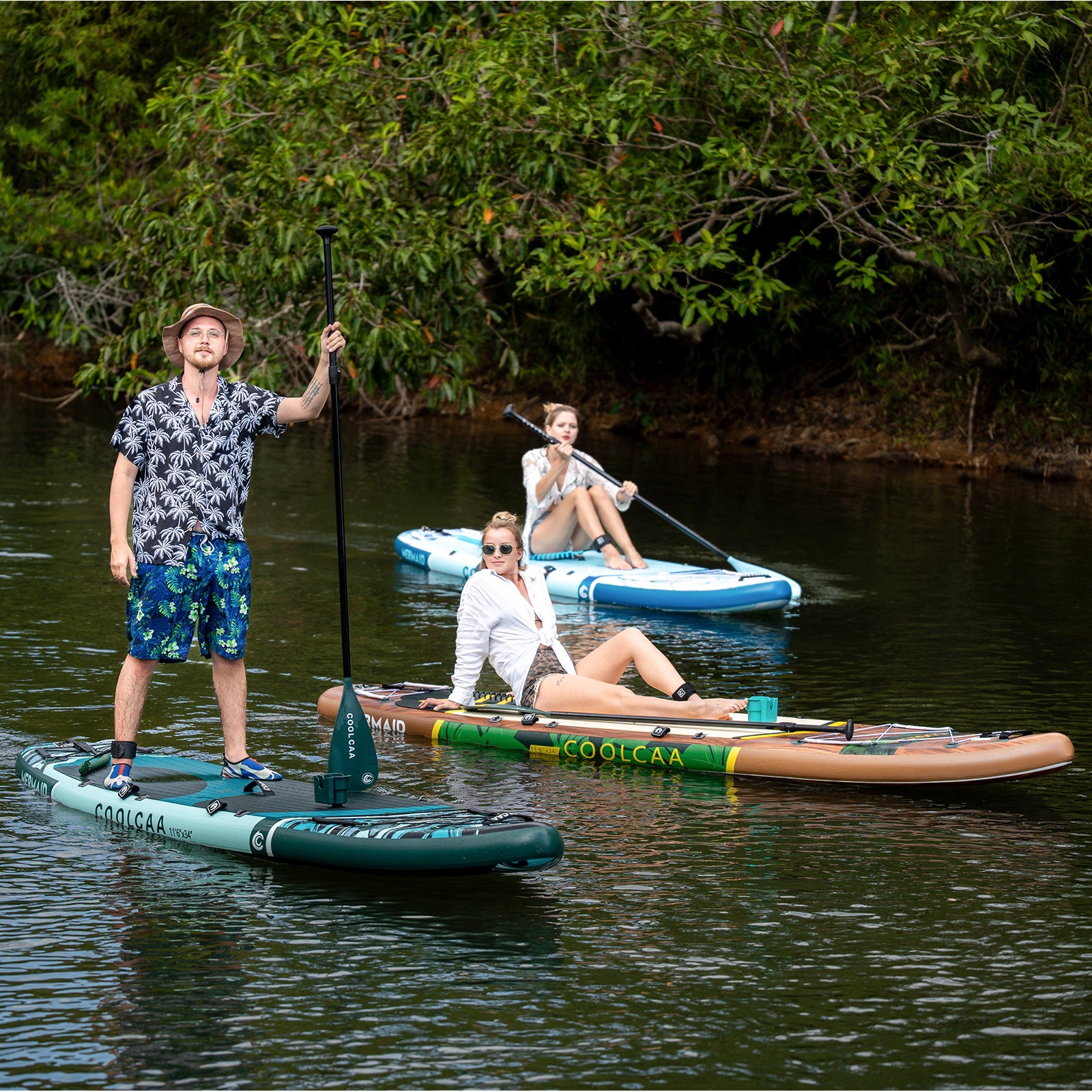 11'6 Phantom Stream Inflatable Paddle Board Package(2026 New Styles) Shipping at the end of March