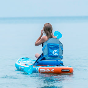 COOLCAA Kayak Seat Kit for SUP Boards with Carbon Fiber Paddle Blade