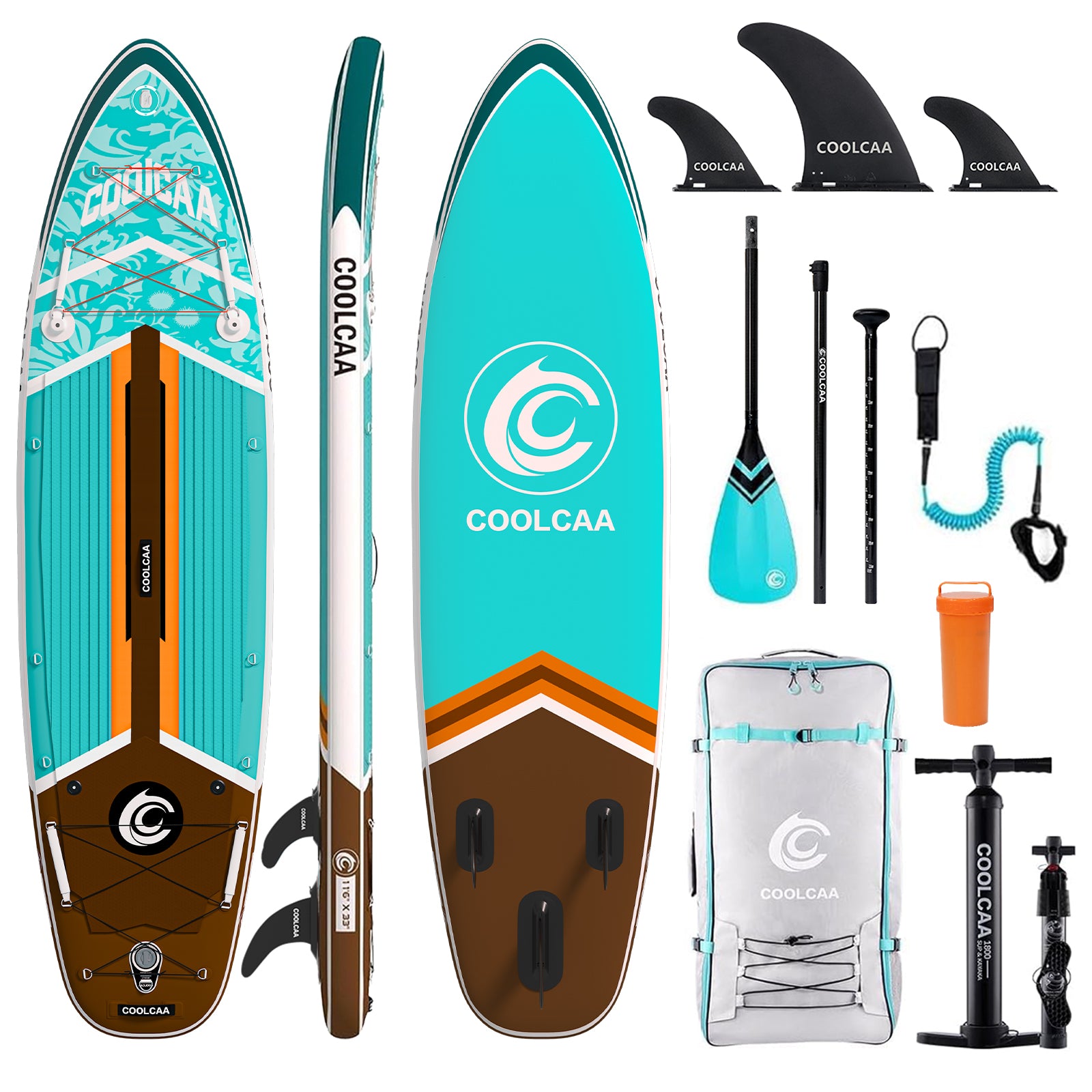 10’6/11’6 Cruiser Inflatable Paddle Board Package