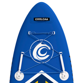 coolcaa 11’6 Navigator Inflatable Paddle Board Package with Fiberglass Paddle