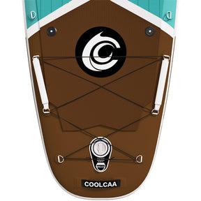 Coolcaa 10’6/11’6 Cruiser Inflatable Paddle Board Package with Carbon Paddle