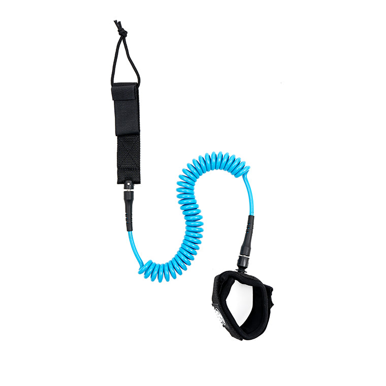 COOLCAA's Durable 10' Coiled Ankle Strap for Paddle Board Enthusiasts